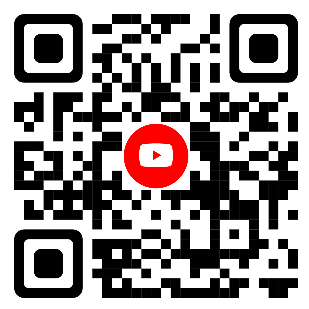QR code for YouTube